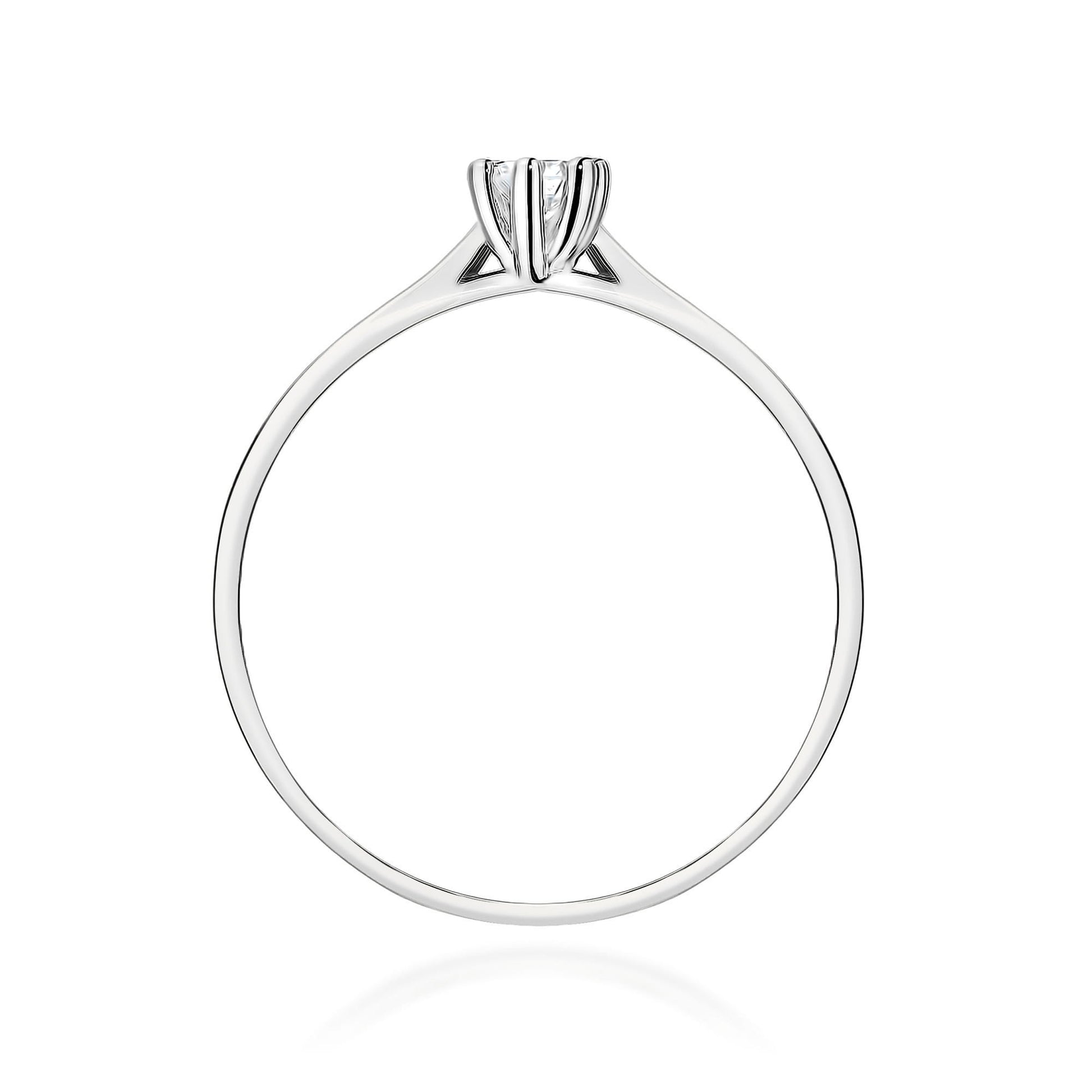 Inel Aur 9K cu Diamant de Laborator 0.20 ct