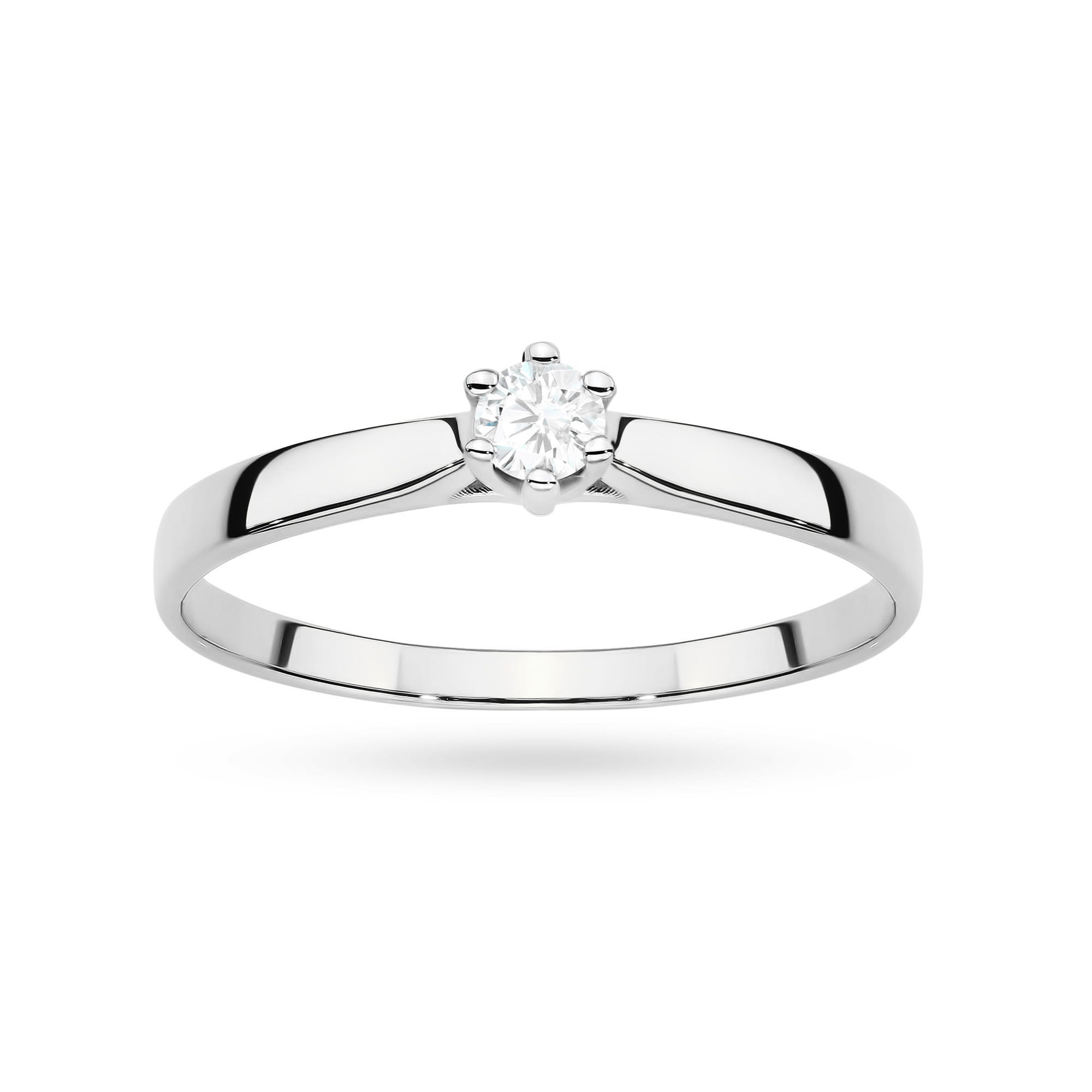 Inel Aur 9K cu Diamant de Laborator 0.20 ct