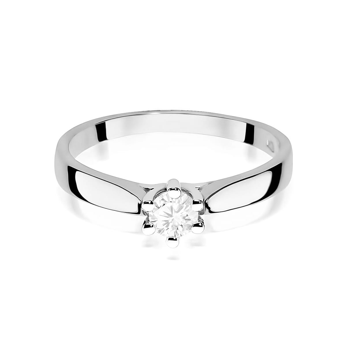 Inel Aur 9K cu Diamant de Laborator 0.25 ct