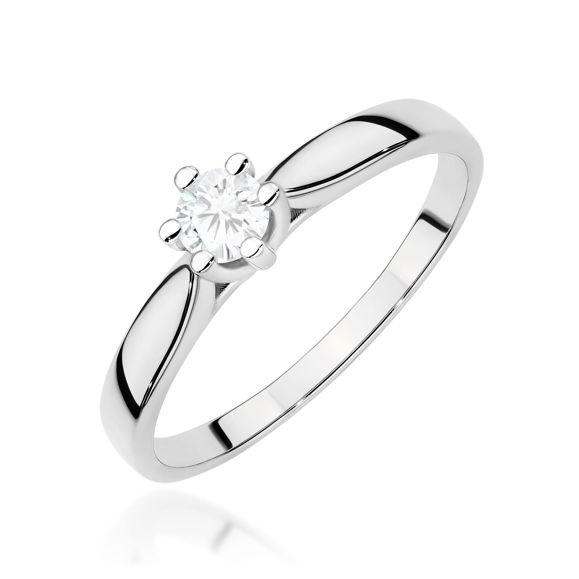 Inel Aur 9K cu Diamant de Laborator 0.30 ct