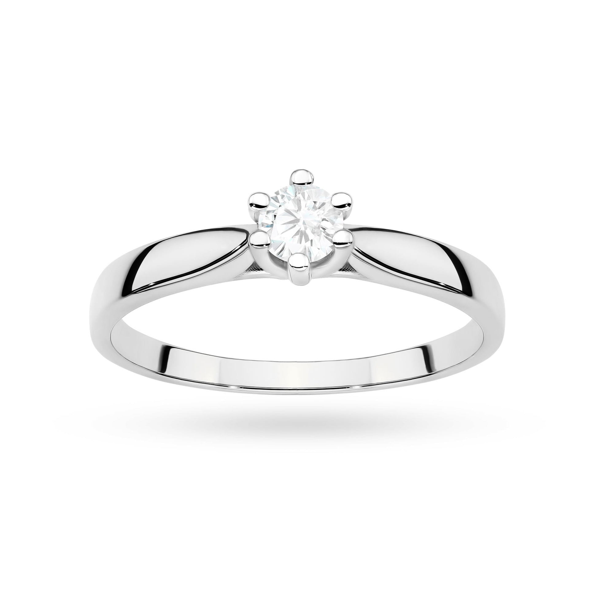 Inel Aur 9K cu Diamant de Laborator 0.30 ct