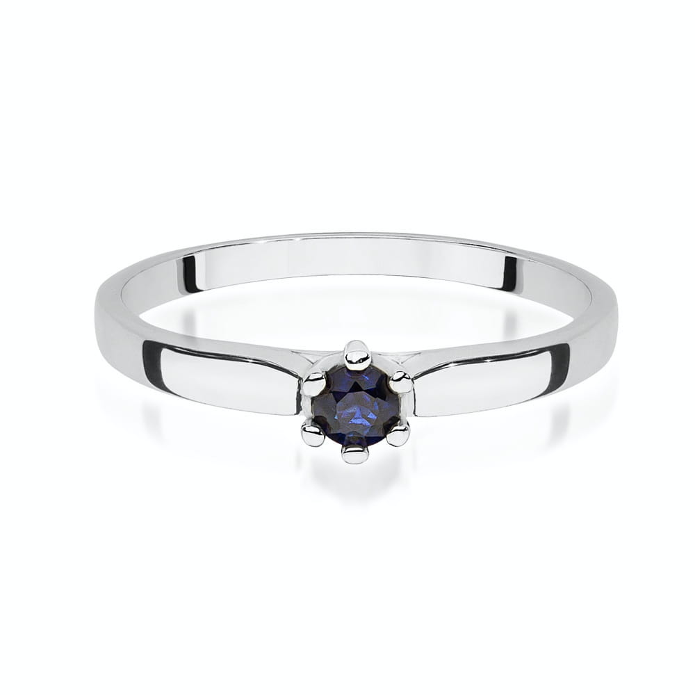 Inel Aur 9K cu Safir 0.15 ct