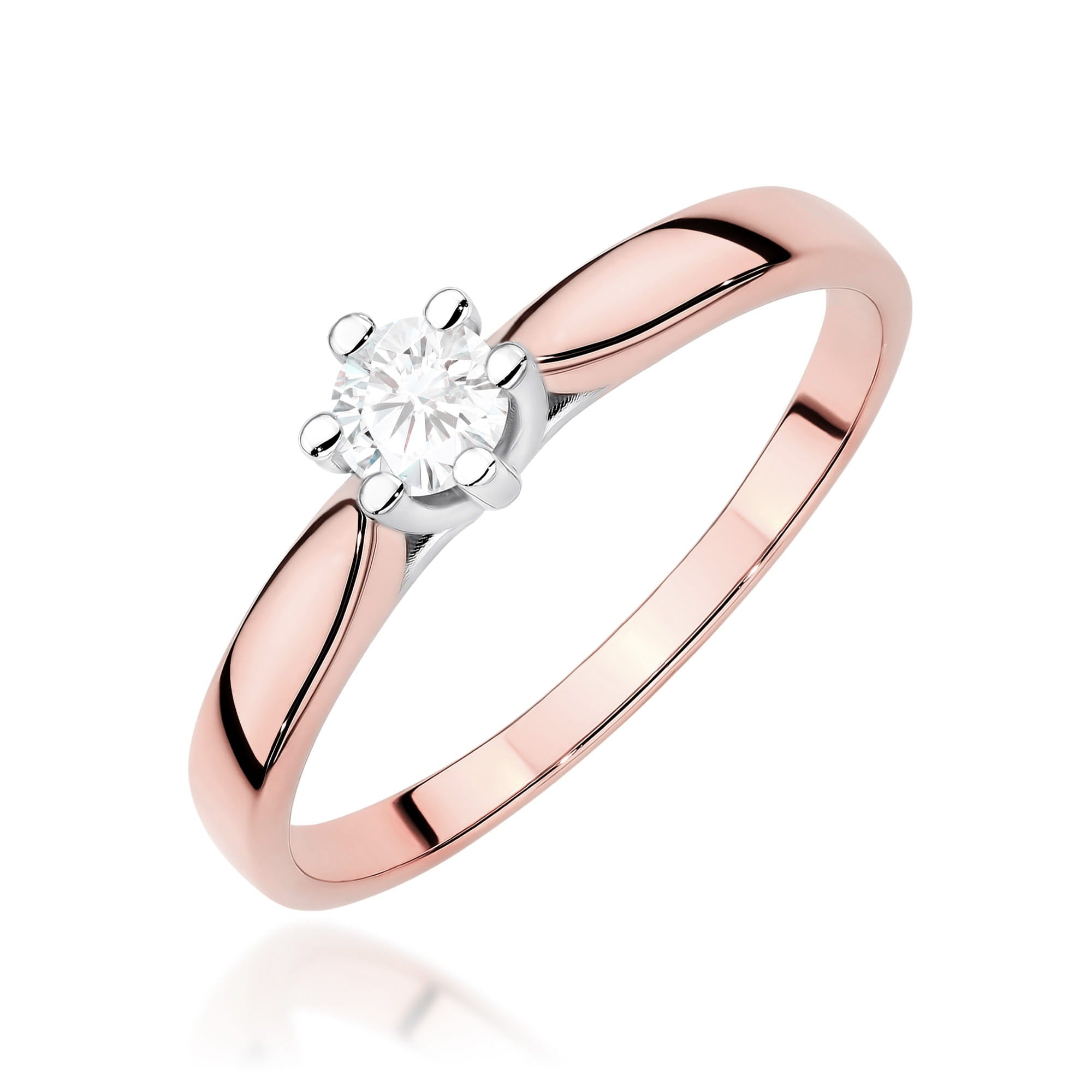 Inel Aur 14K cu Diamant de Laborator 0.30 ct