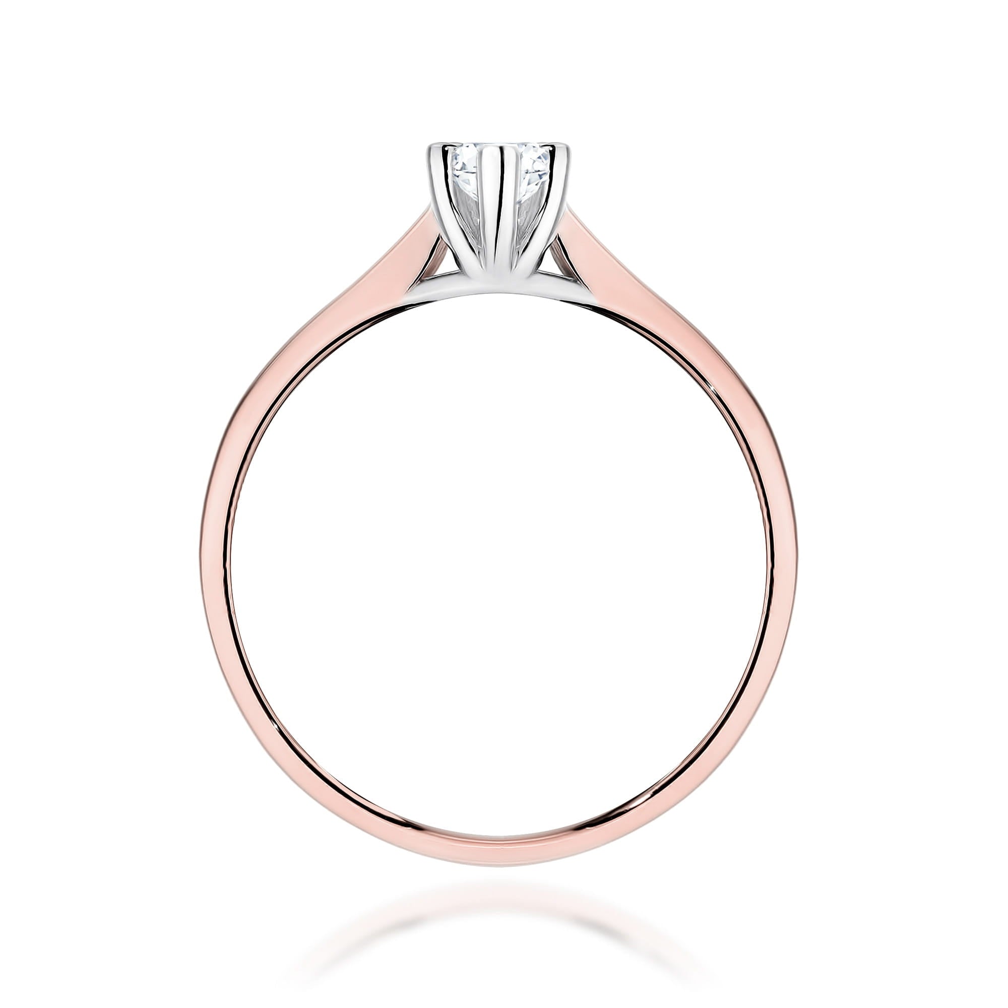 Inel Aur 14K cu Diamant de Laborator 0.30 ct