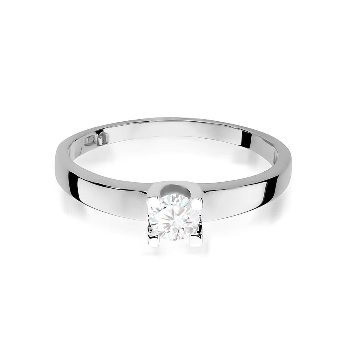 Inel Aur 9K cu Diamant Natural 0.25 ct