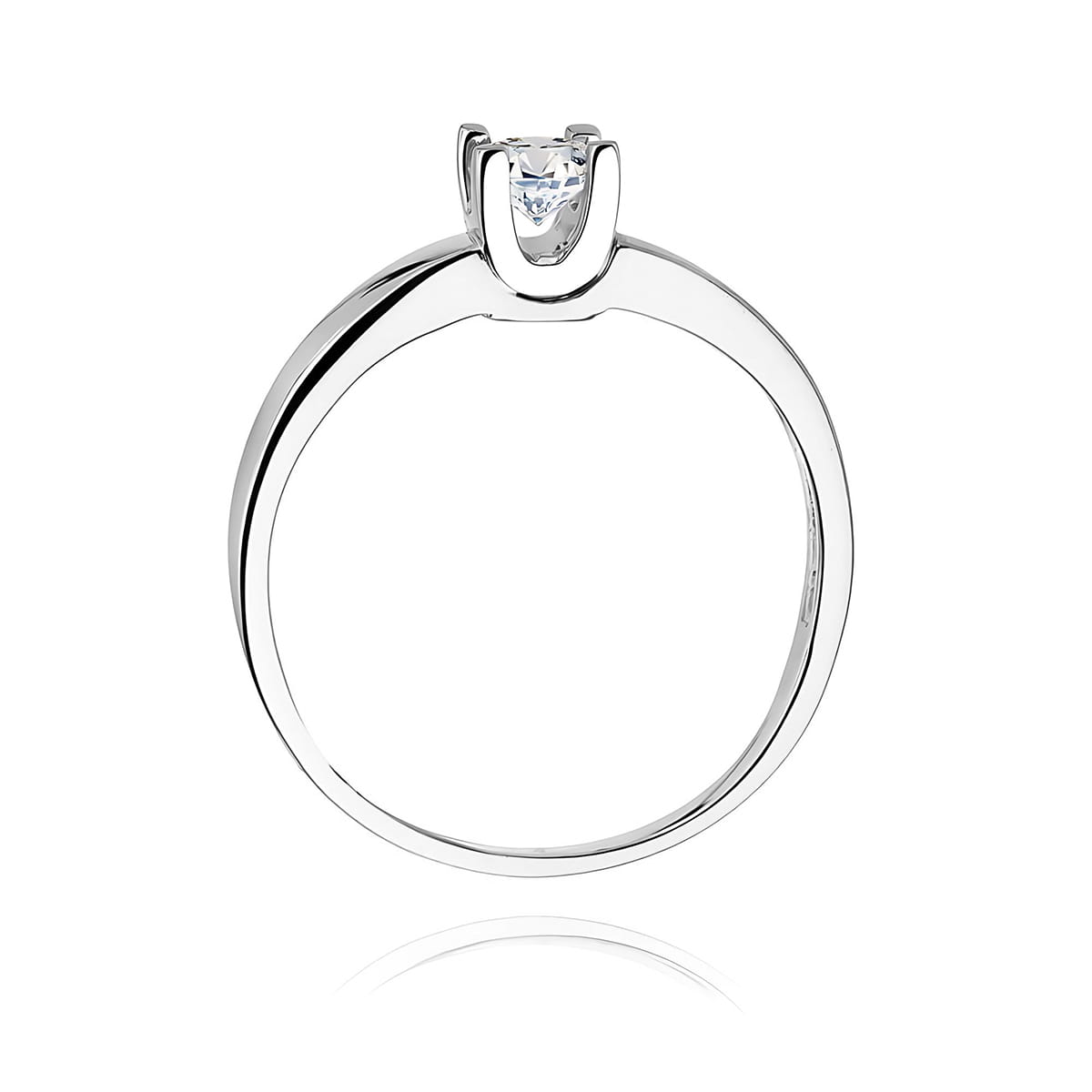 Inel Aur 9K cu Diamant Natural 0.25 ct