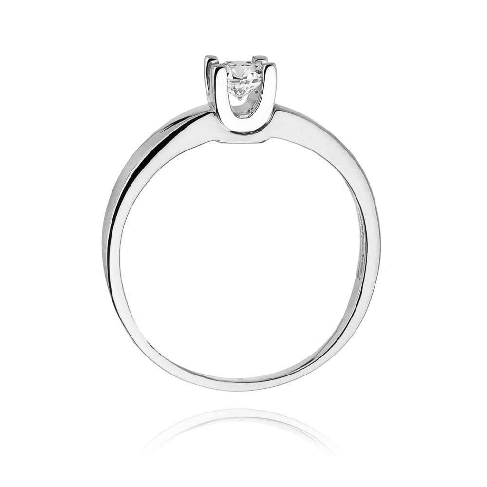 Inel Aur 9K cu Diamant de Laborator 0.25 ct