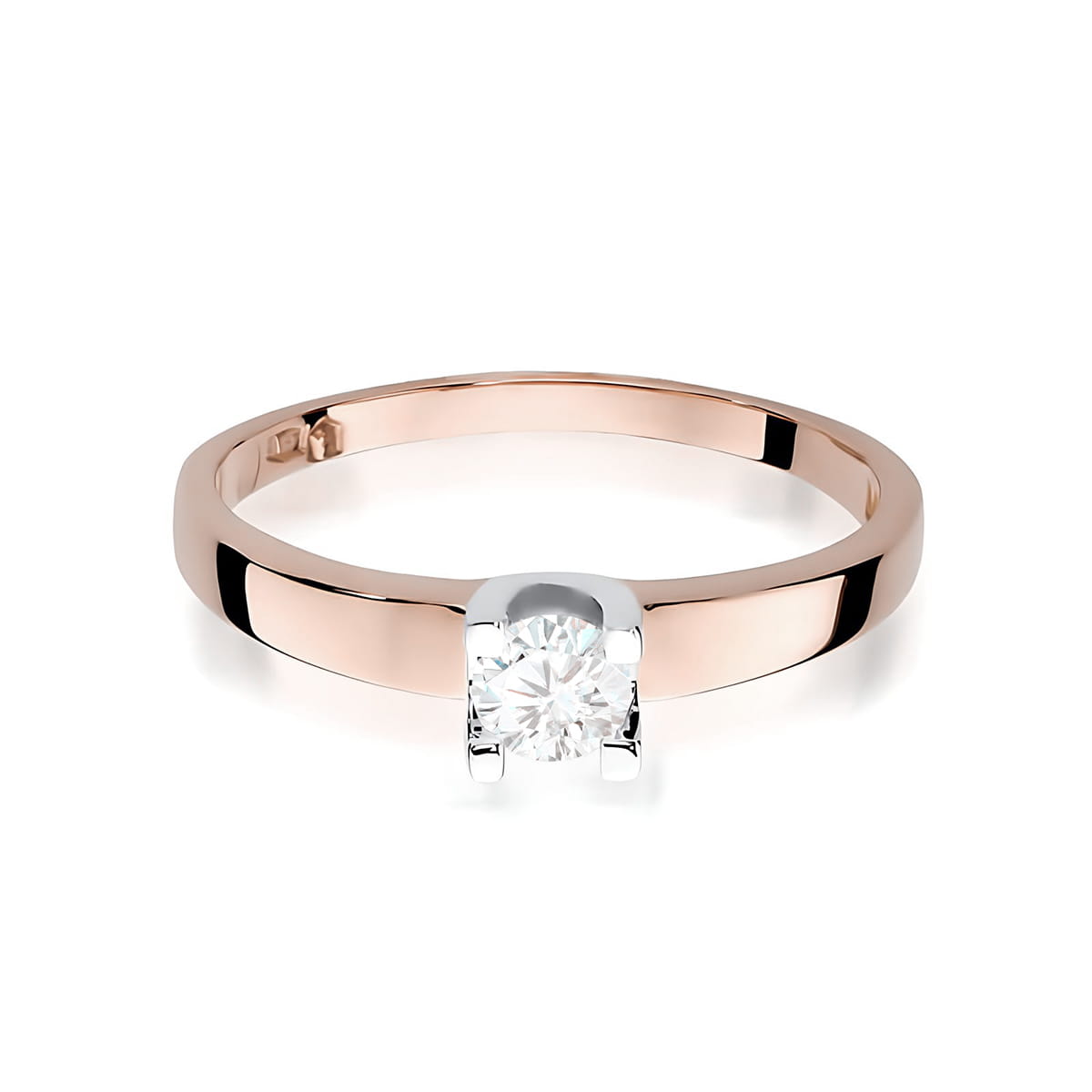 Inel Aur 14K W0225 Diamant Lab Grown 0.25ct