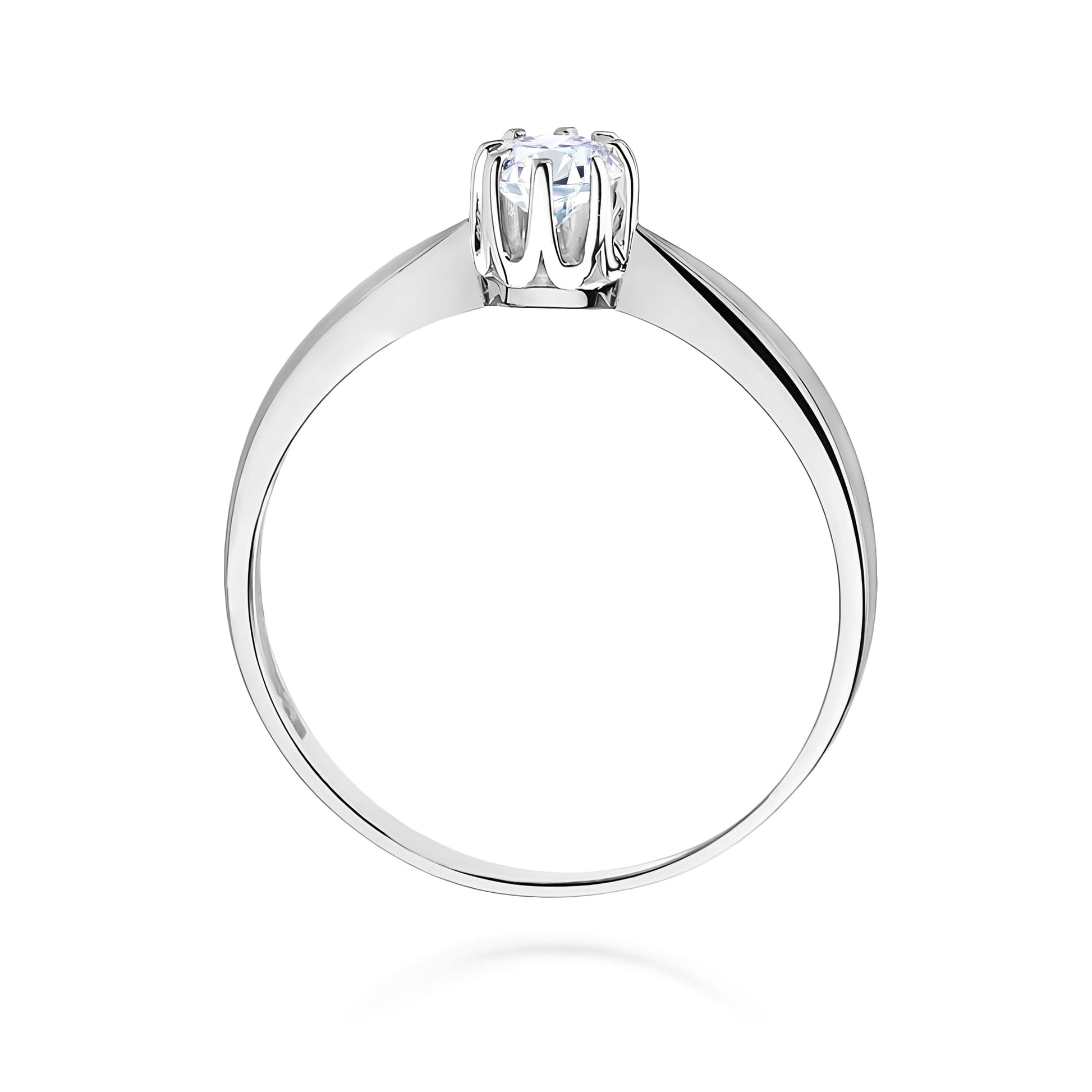 Inel Aur 9K cu Diamant Natural 0.20 ct