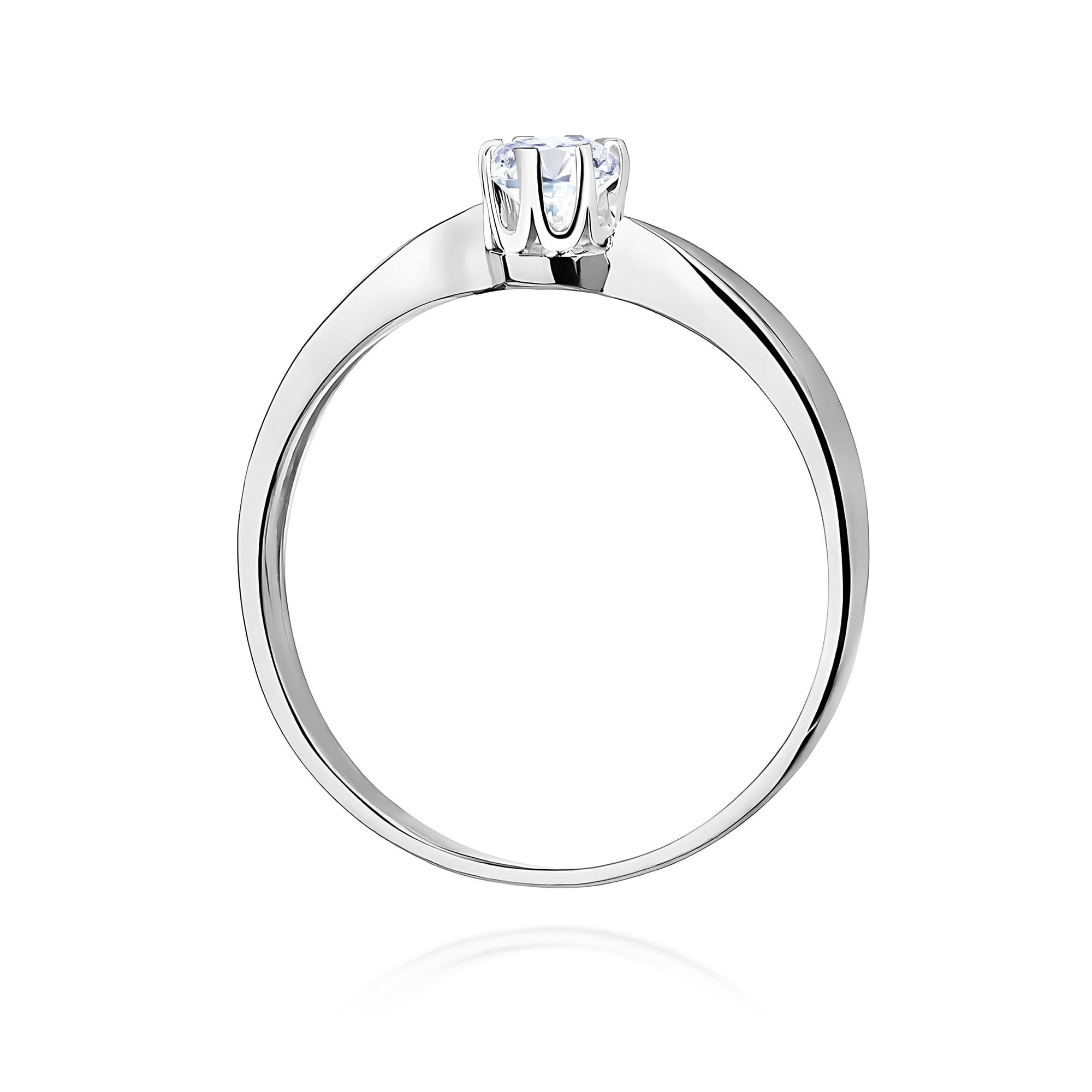 Inel Aur 9K cu Diamant Natural 0.40 ct