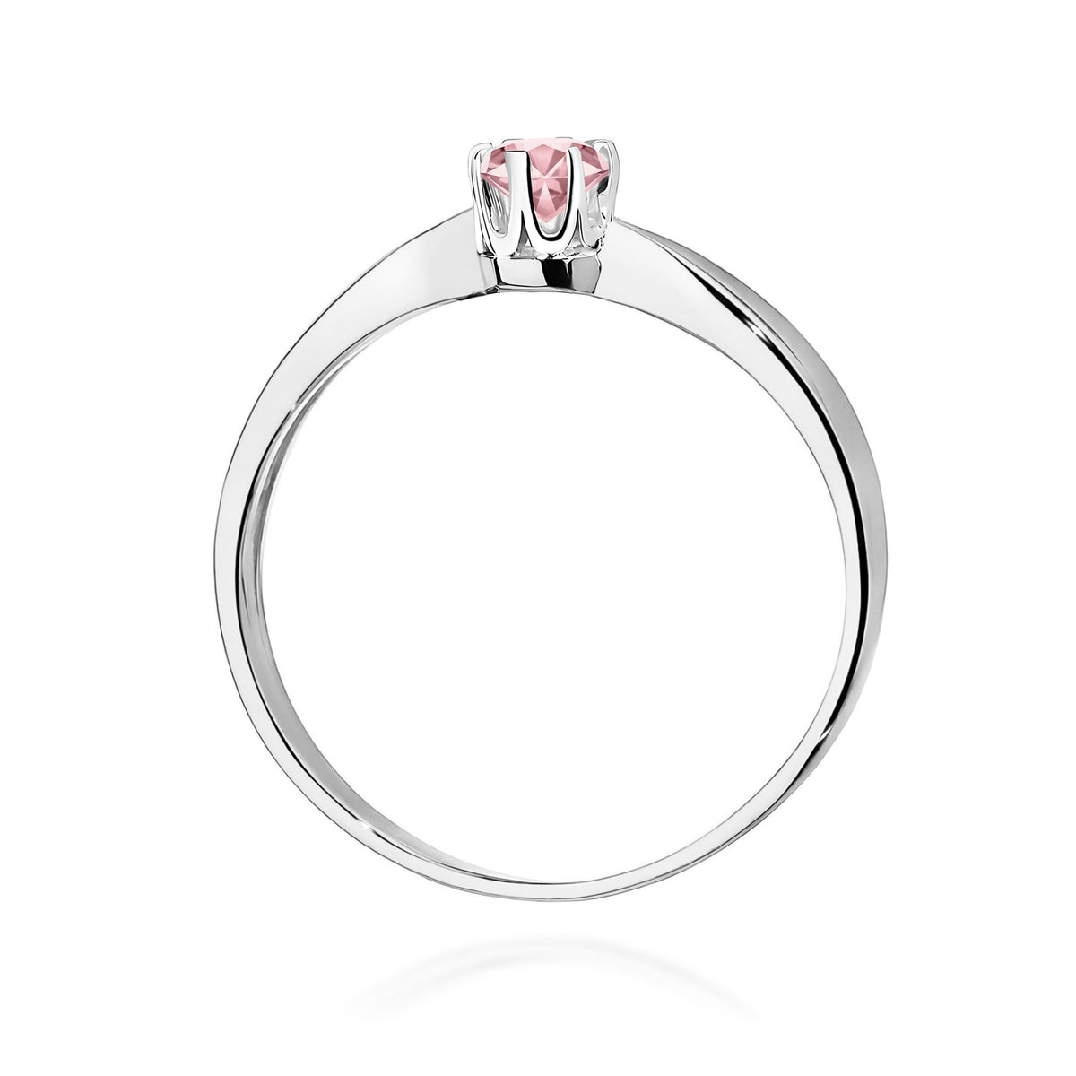 Inel Aur 9K cu Diamant Roz de Laborator 0.30 ct