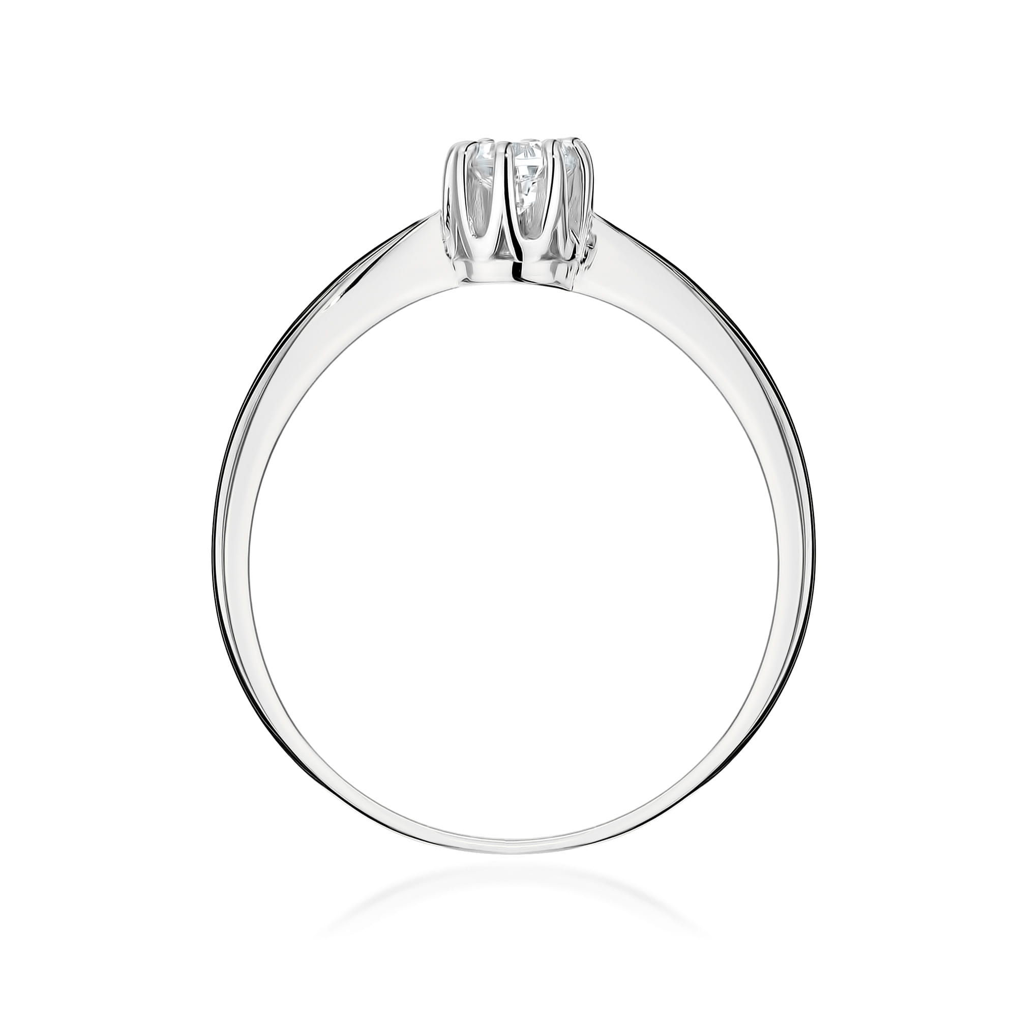 Inel Aur 9K cu Diamant de Laborator 0.15 ct