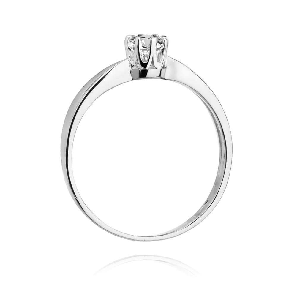 Inel Aur 9K cu Diamant de Laborator 0.25 ct
