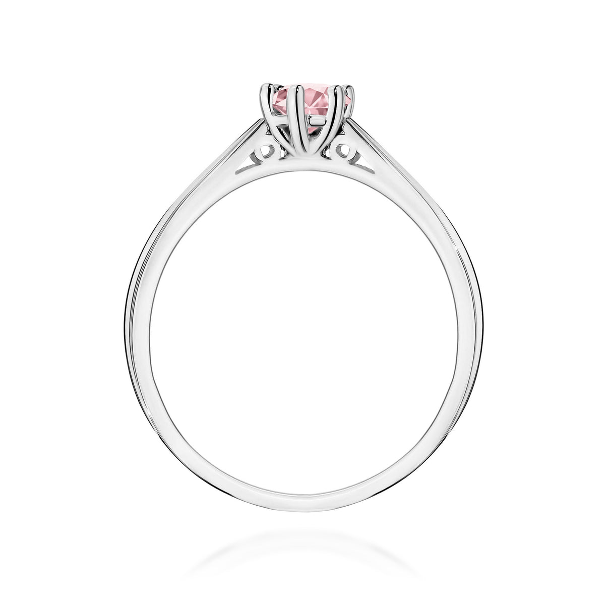 Inel Aur 9K cu Diamant Roz de Laborator 0.30 ct