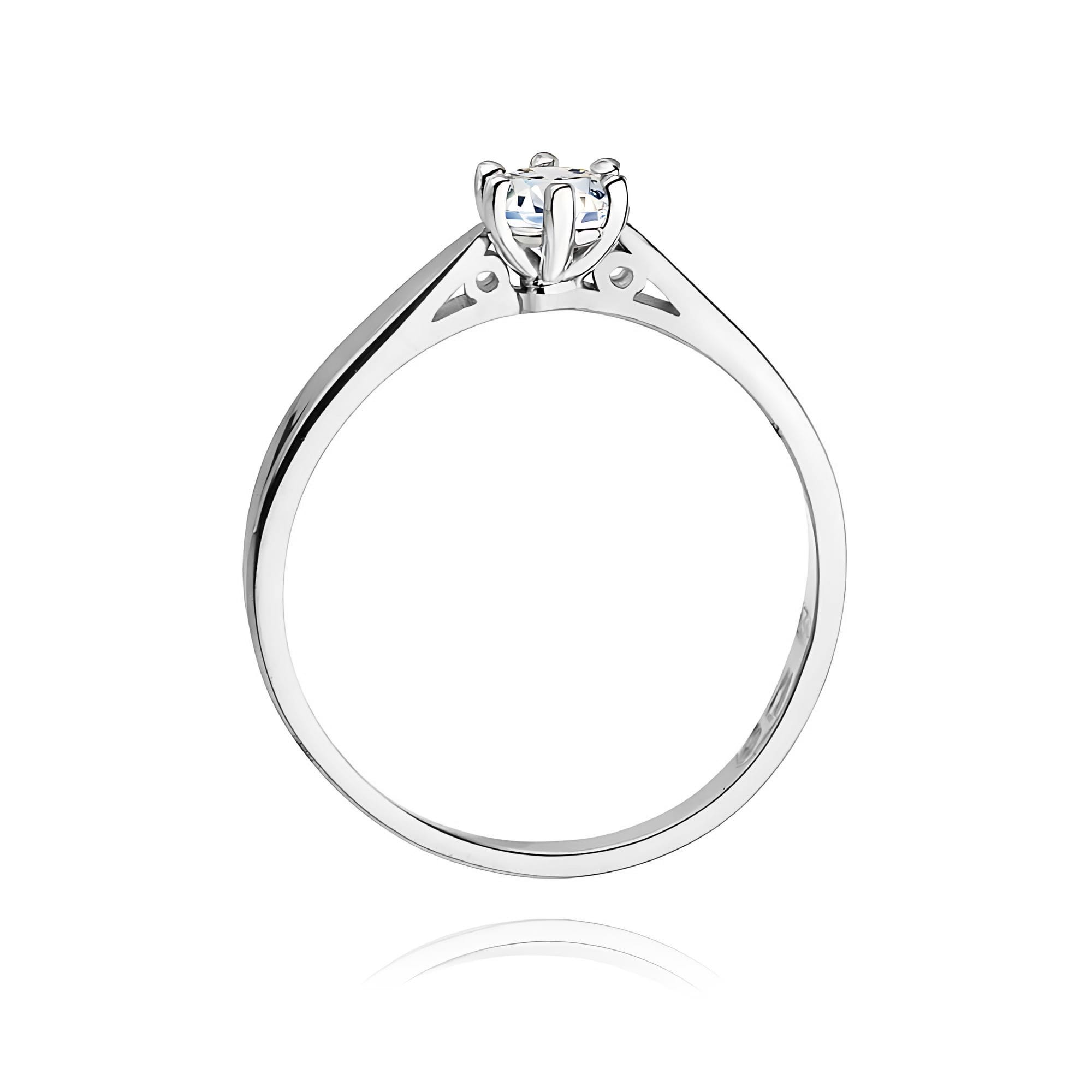 Inel Aur 9K cu Diamant de Laborator 0.25 ct