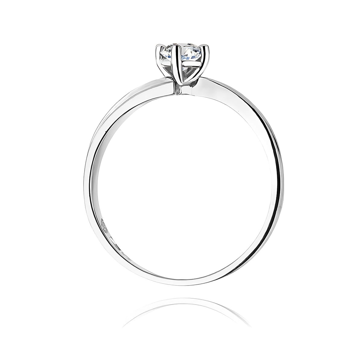 Inel Aur 9K cu Diamant Natural 0.30 ct