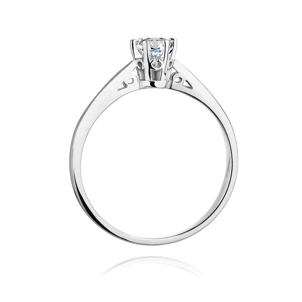 Inel Aur 9K cu Diamant de Laborator 0.25 ct