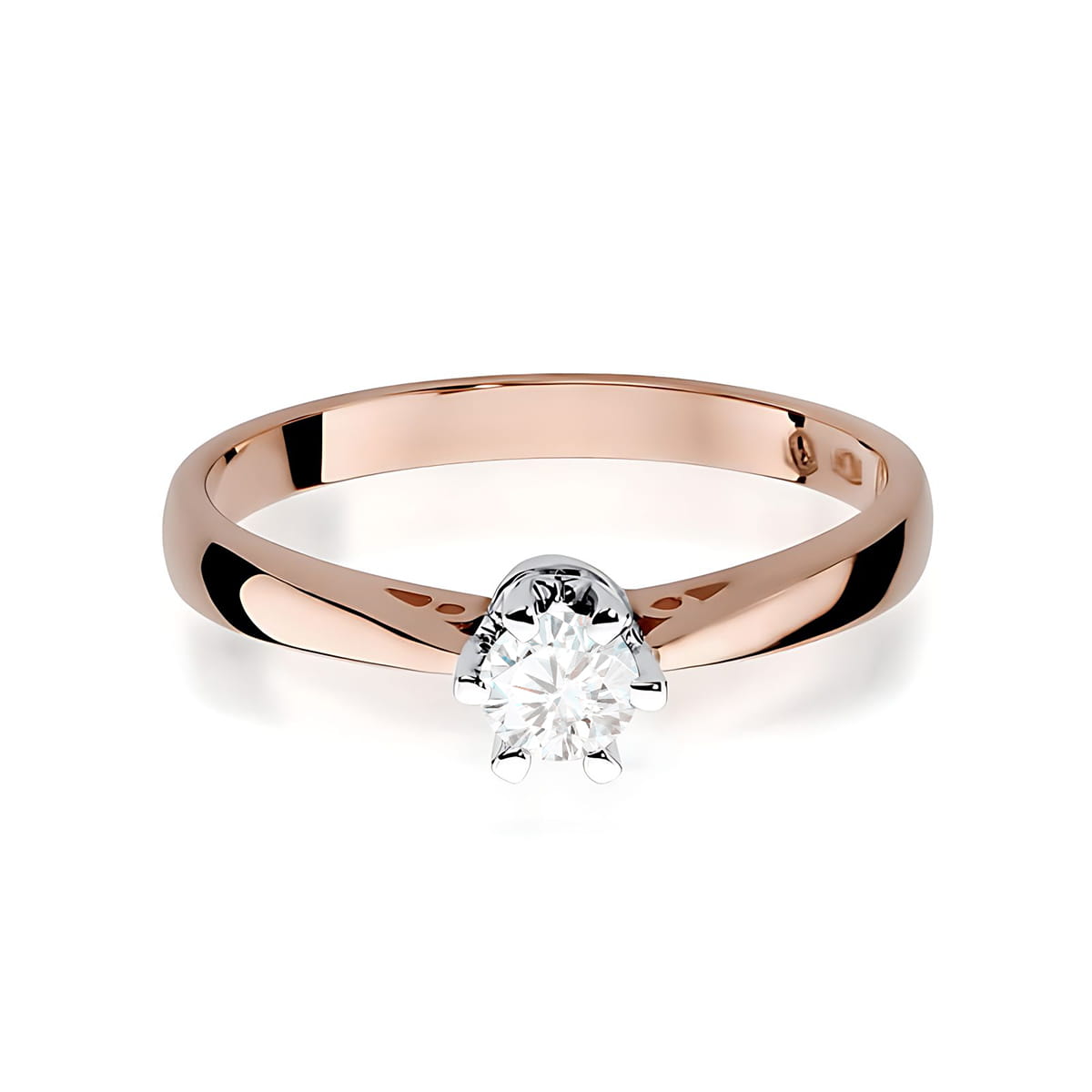 Inel Aur 14K W234 Diamant Laborator 0.25ct