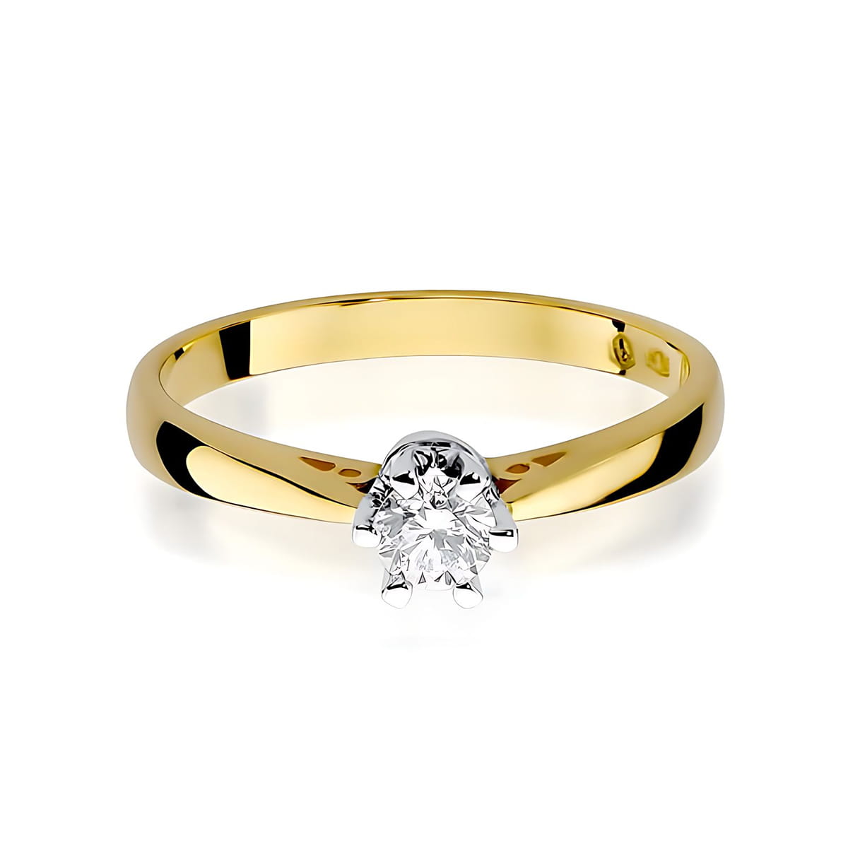 Inel Aur 14K W234 Diamant 0.30ct
