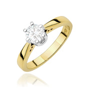 Inel Aur 14K cu Diamant de Laborator 1.00 ct