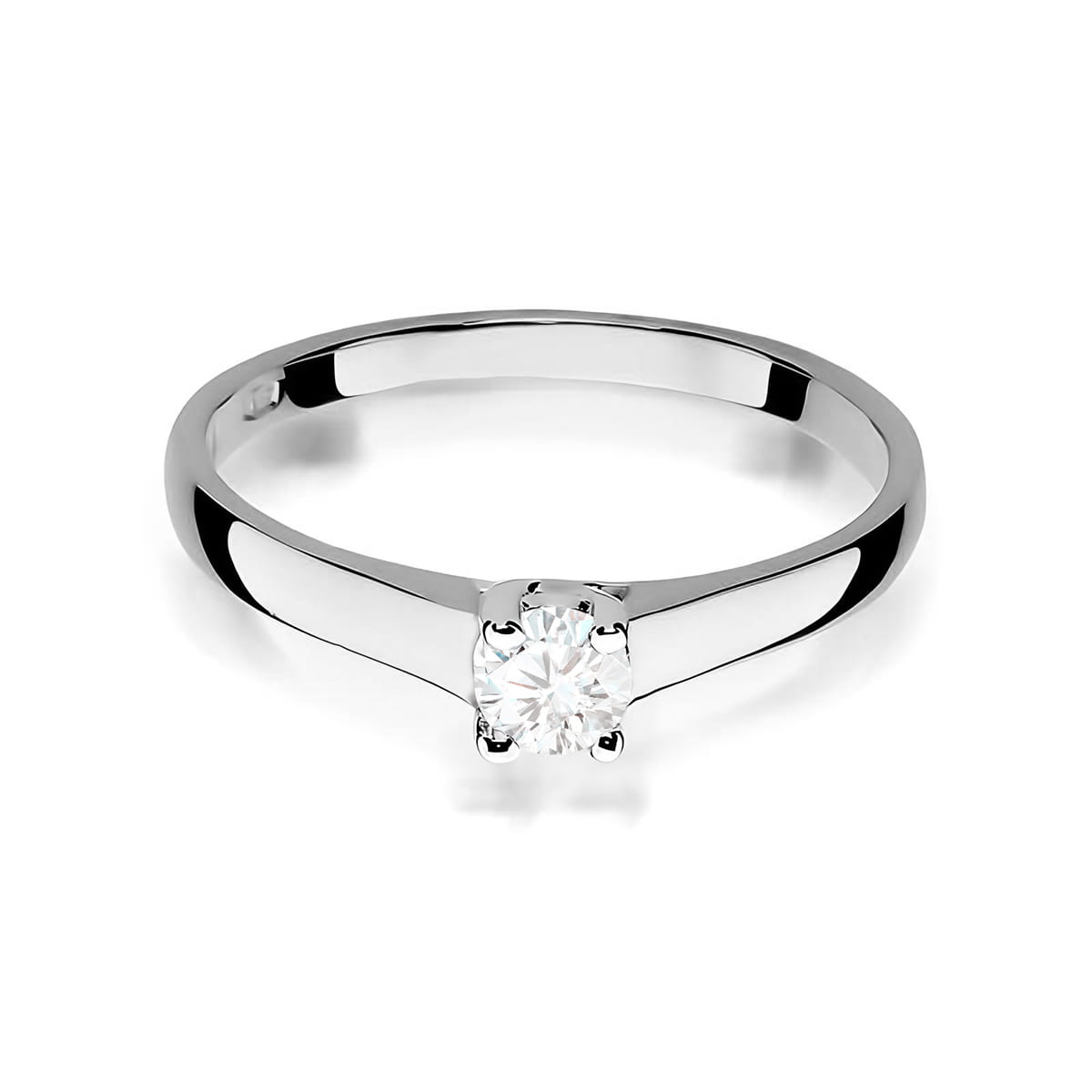 Inel Aur 9K cu Diamant Natural 0.20 ct
