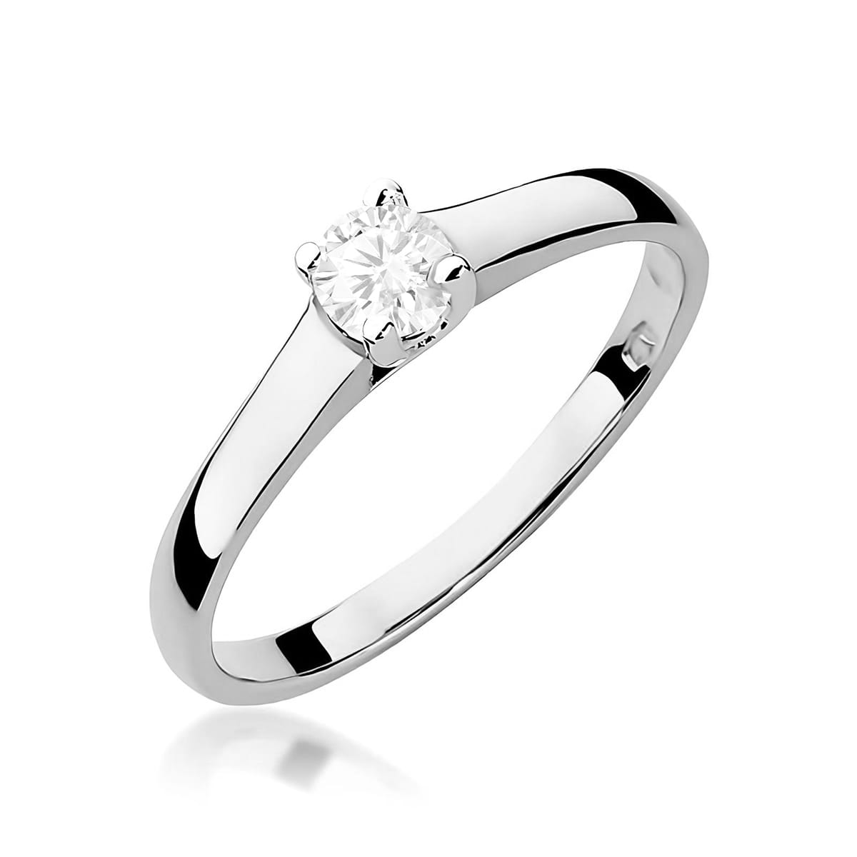 Inel Aur 9K cu Diamant de Laborator 0.20 ct