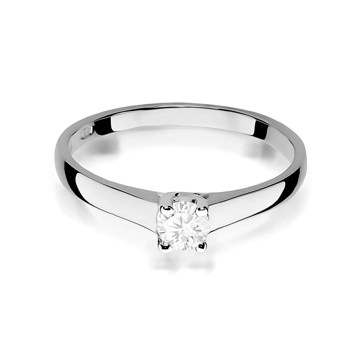 Inel Aur 9K cu Diamant de Laborator 0.20 ct