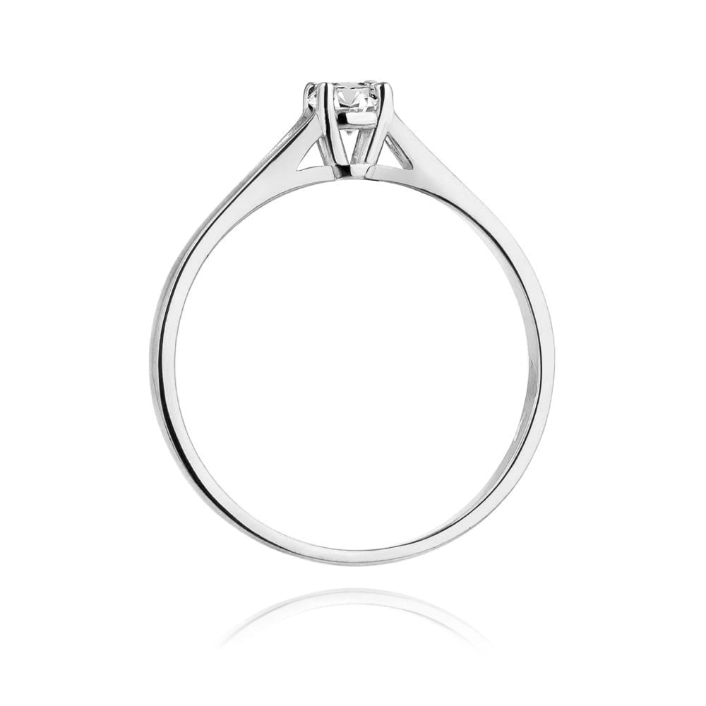 Inel Aur 9K cu Diamant de Laborator 0.20 ct