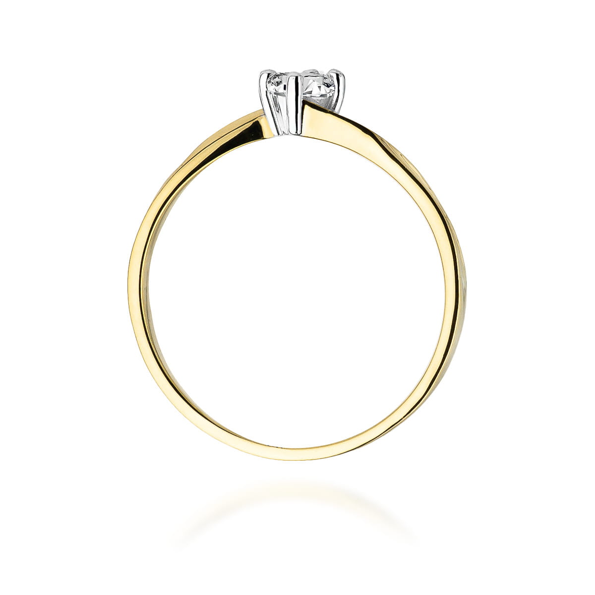 Inel Aur 14K W0243 Diamant Laborator 0.20ct