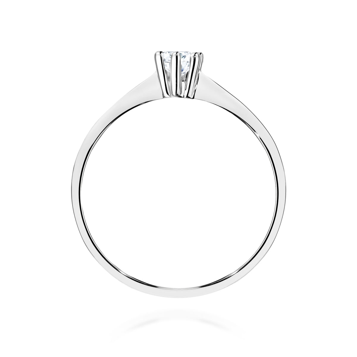 Inel Aur 14K cu Diamant de Laborator 0.20 ct