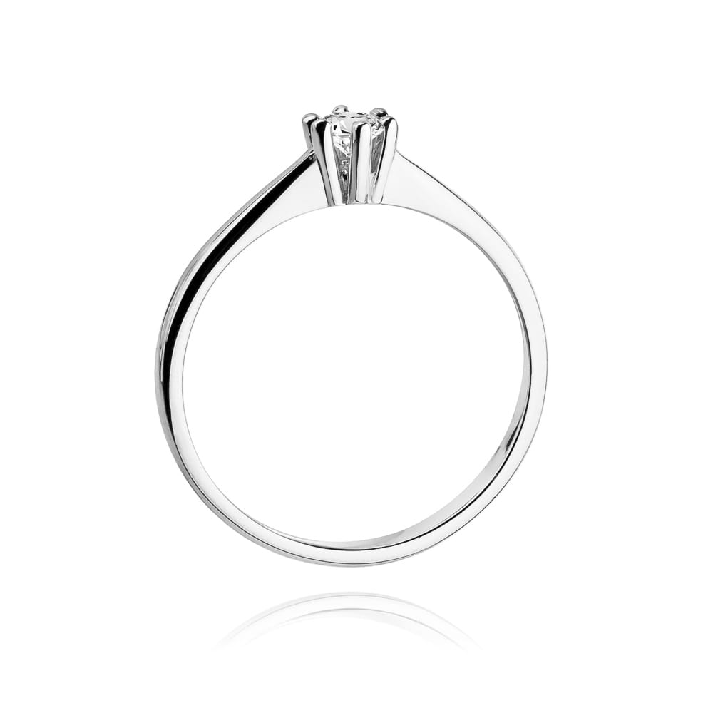 Inel Aur 9K cu Diamant Natural 0.20 ct