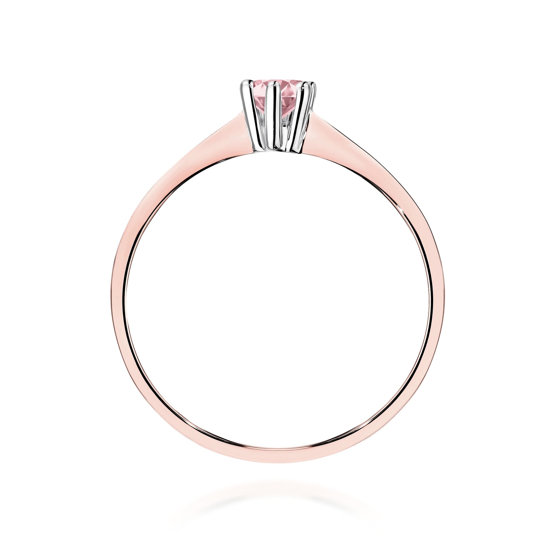 Inel Aur 14K cu Diamant Natural 0.15 ct