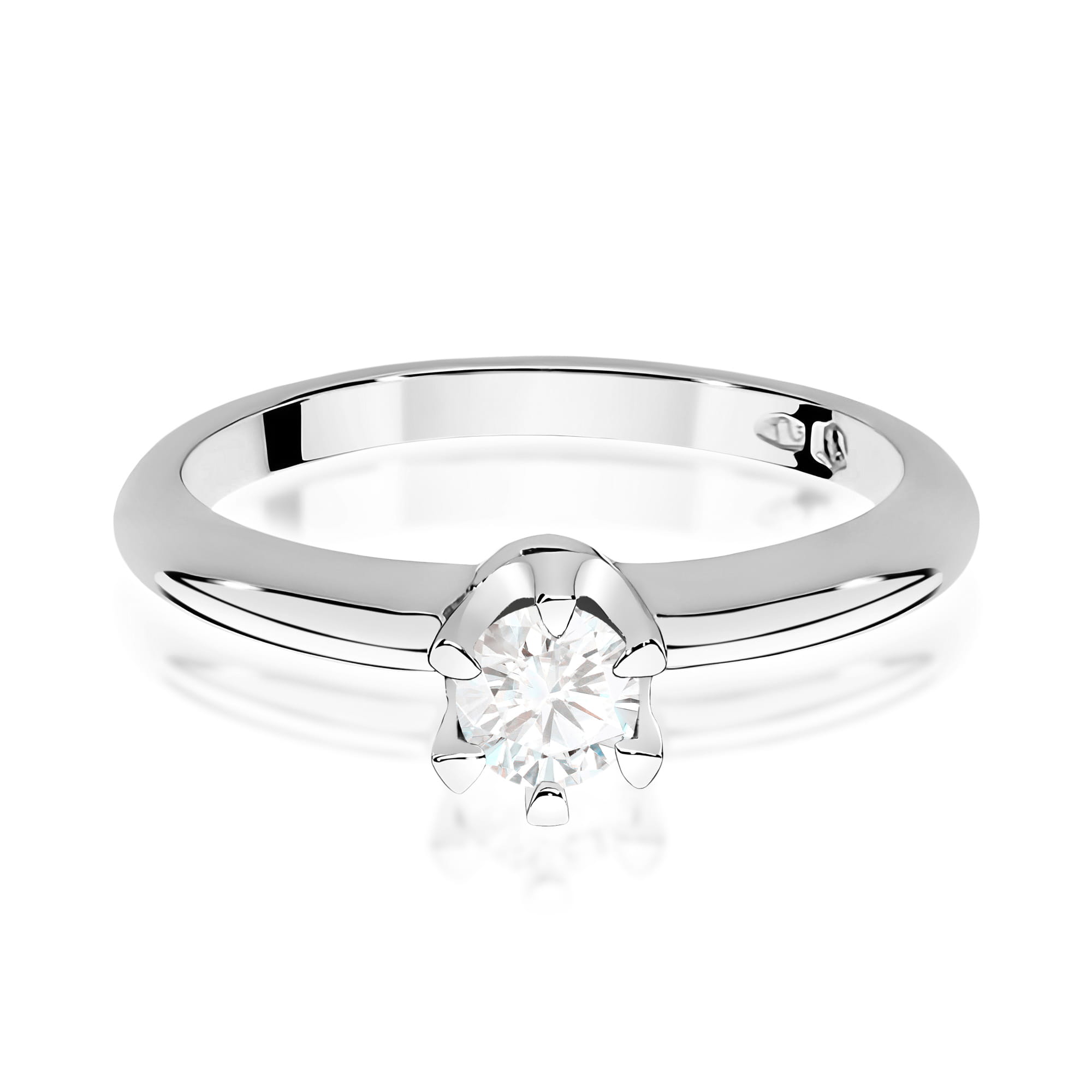 Inel Aur 14K Diamant Cultivat 0,30ct