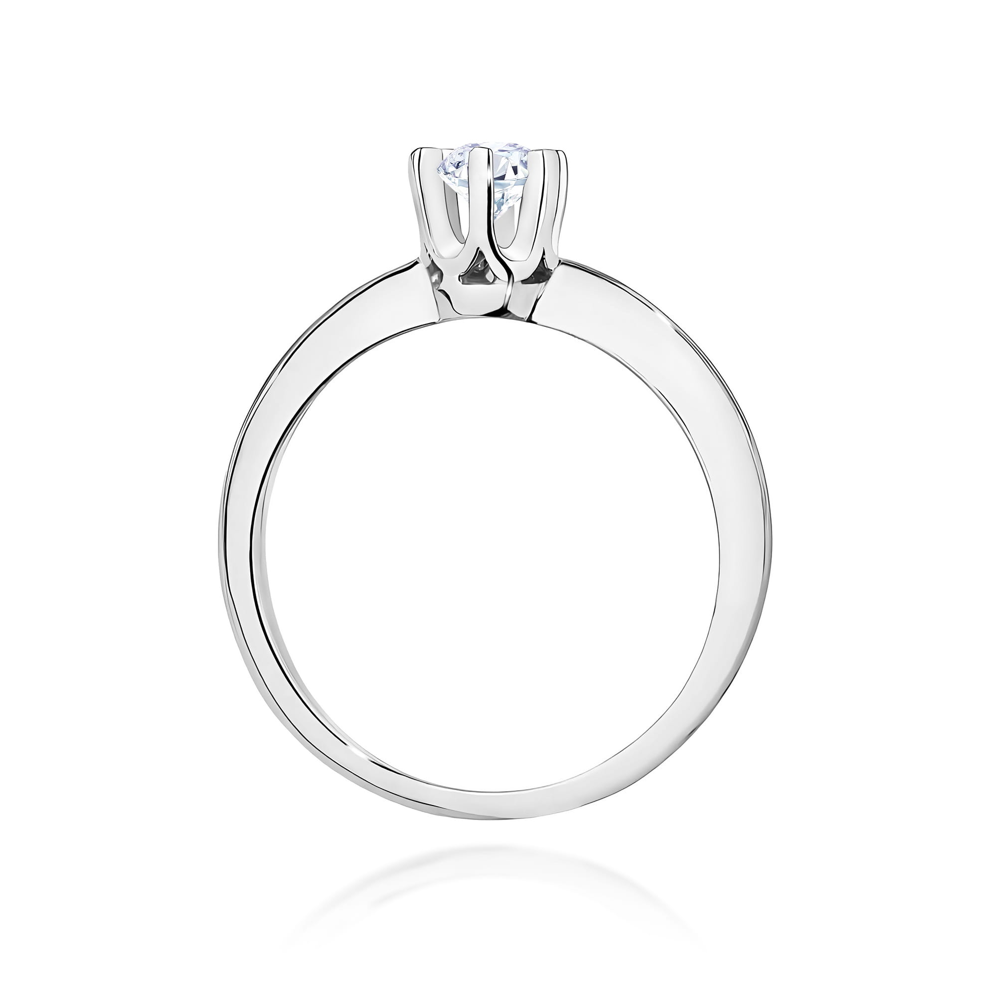 Inel Aur 14K Diamant Cultivat 0,30ct