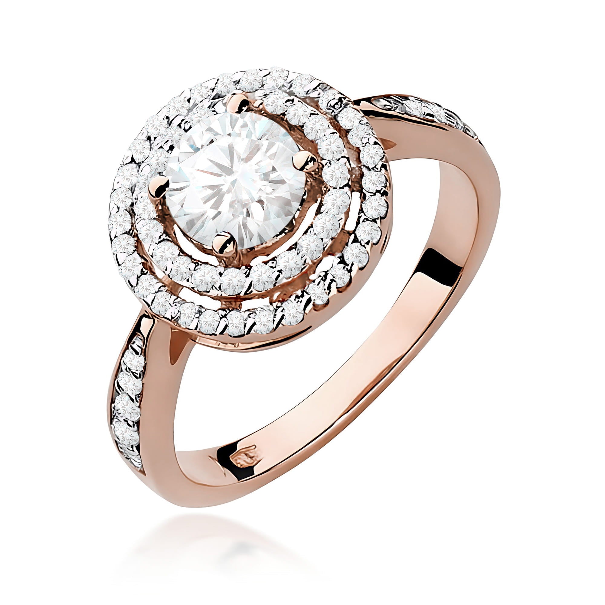 Inel Aur 14K W0274 Diamant 0,75ct