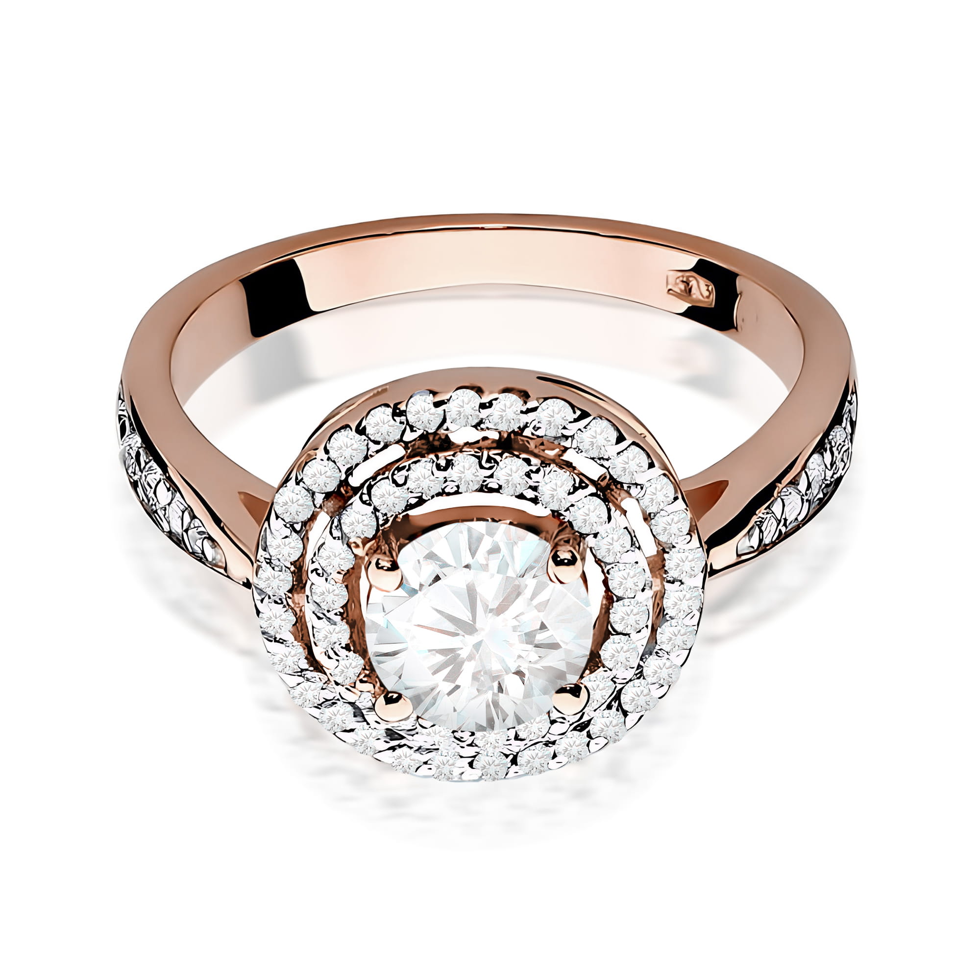Inel Aur 14K W0274 Diamant 0,75ct