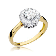 Inel Aur 14K W0284 Diamant 0,50ct