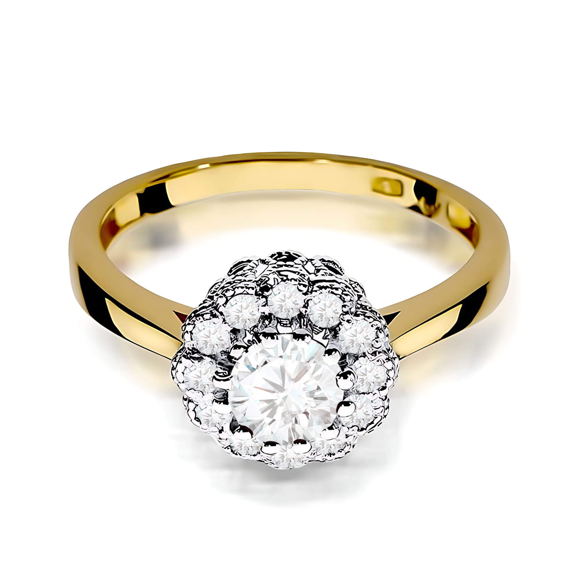 Inel Aur 14K W0284 Diamant 0,50ct