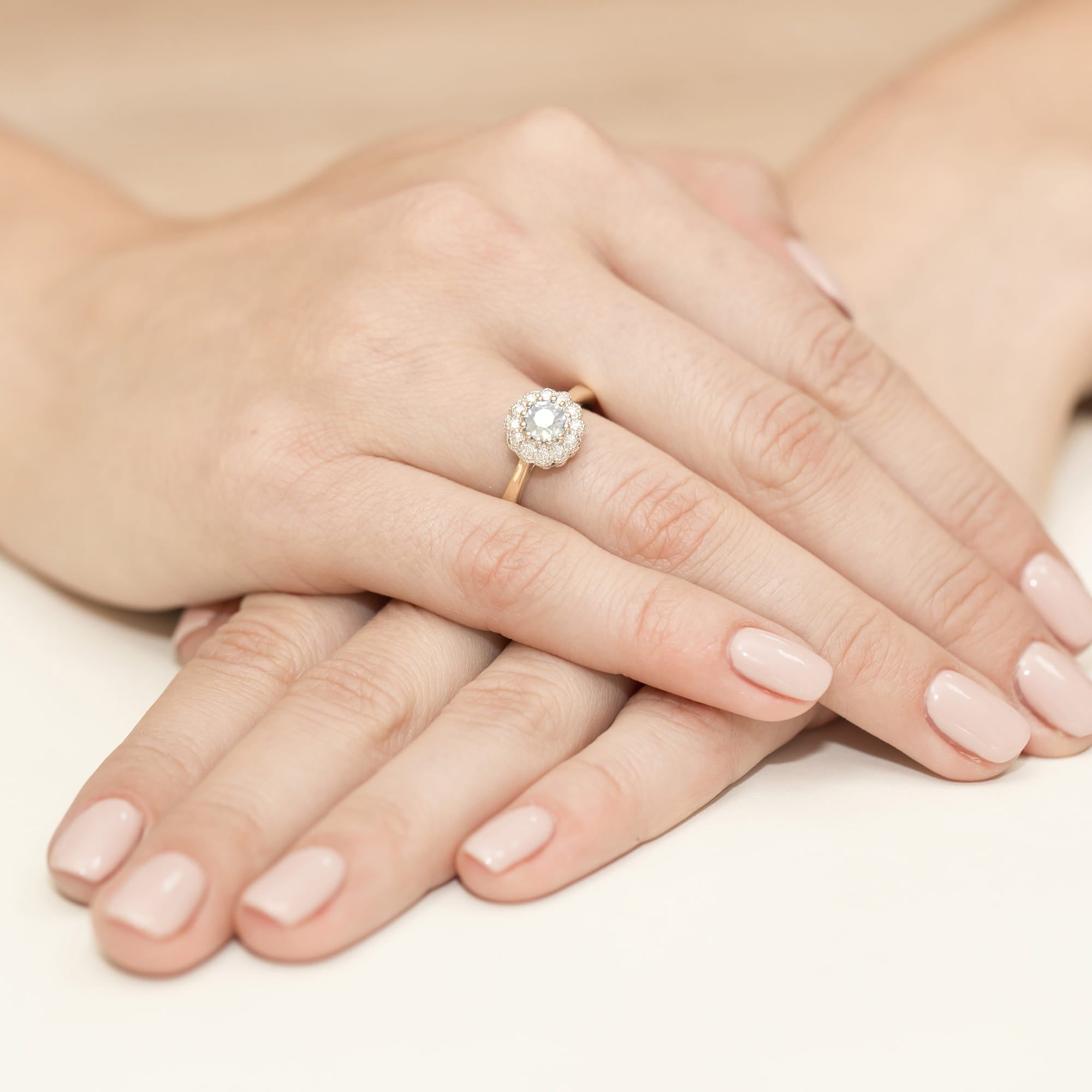 Inel Aur 14K W0284 Diamant 0,50ct