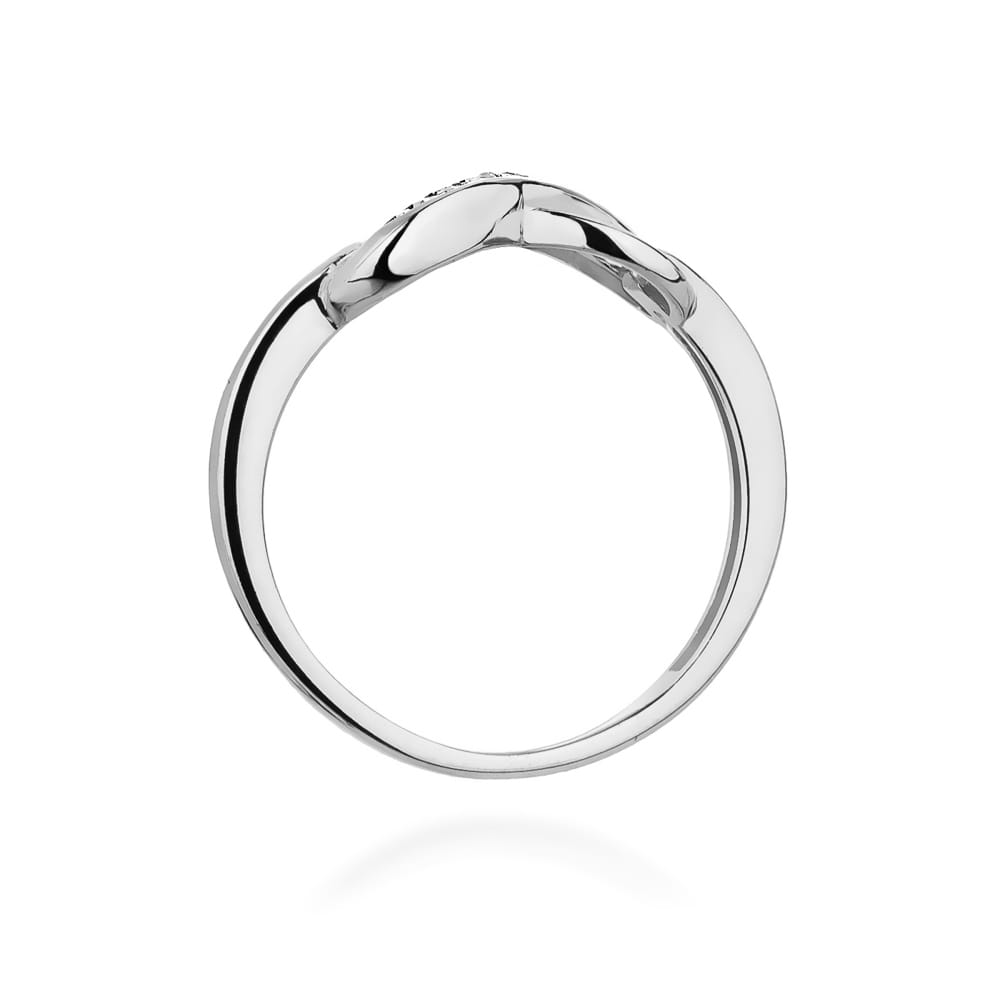 Inel Aur 9K cu Diamante Naturale 0.04 ct