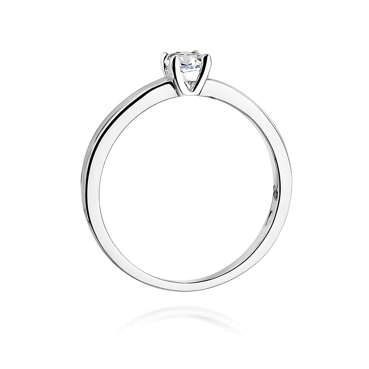 Inel Aur 9K cu Diamant Natural 0.20 ct