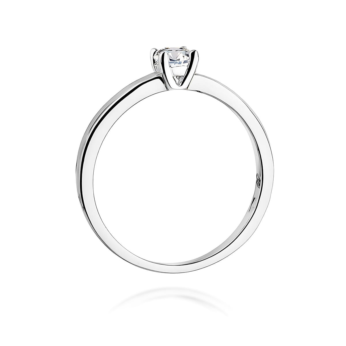 Inel Aur 9K cu Diamant Natural 0.25 ct