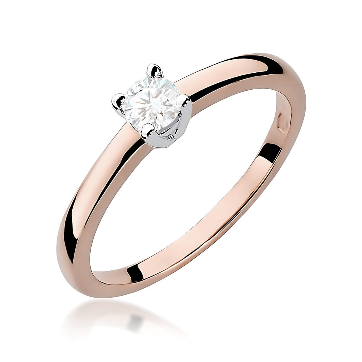 Inel Aur 14K W0292 Diamant 0,25ct