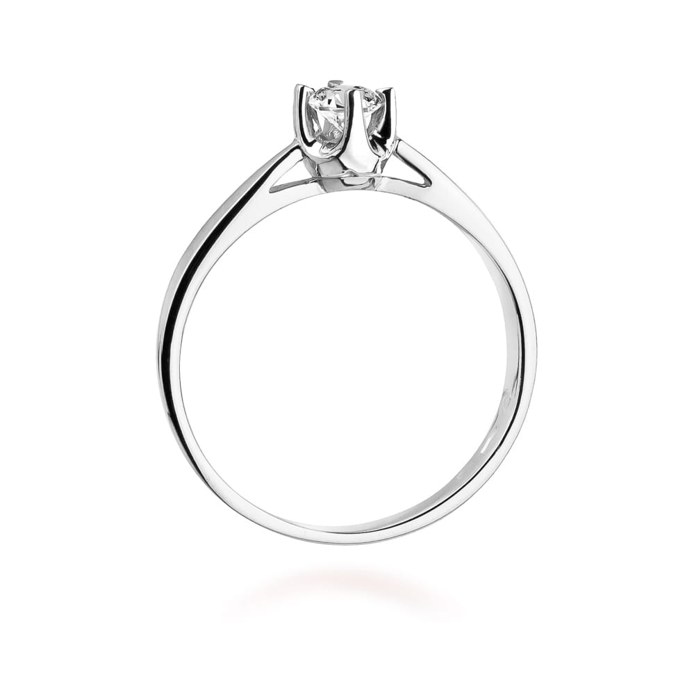 Inel Aur 9K cu Diamant Natural 0.20 ct