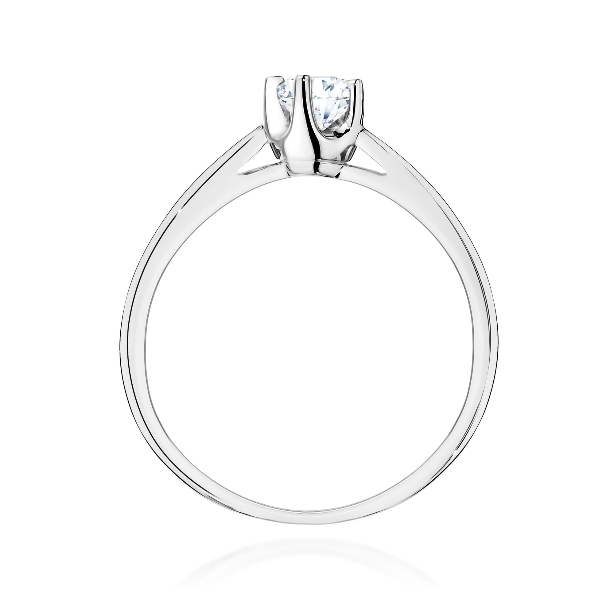 Inel Aur 9K cu Diamant de Laborator 0.20 ct