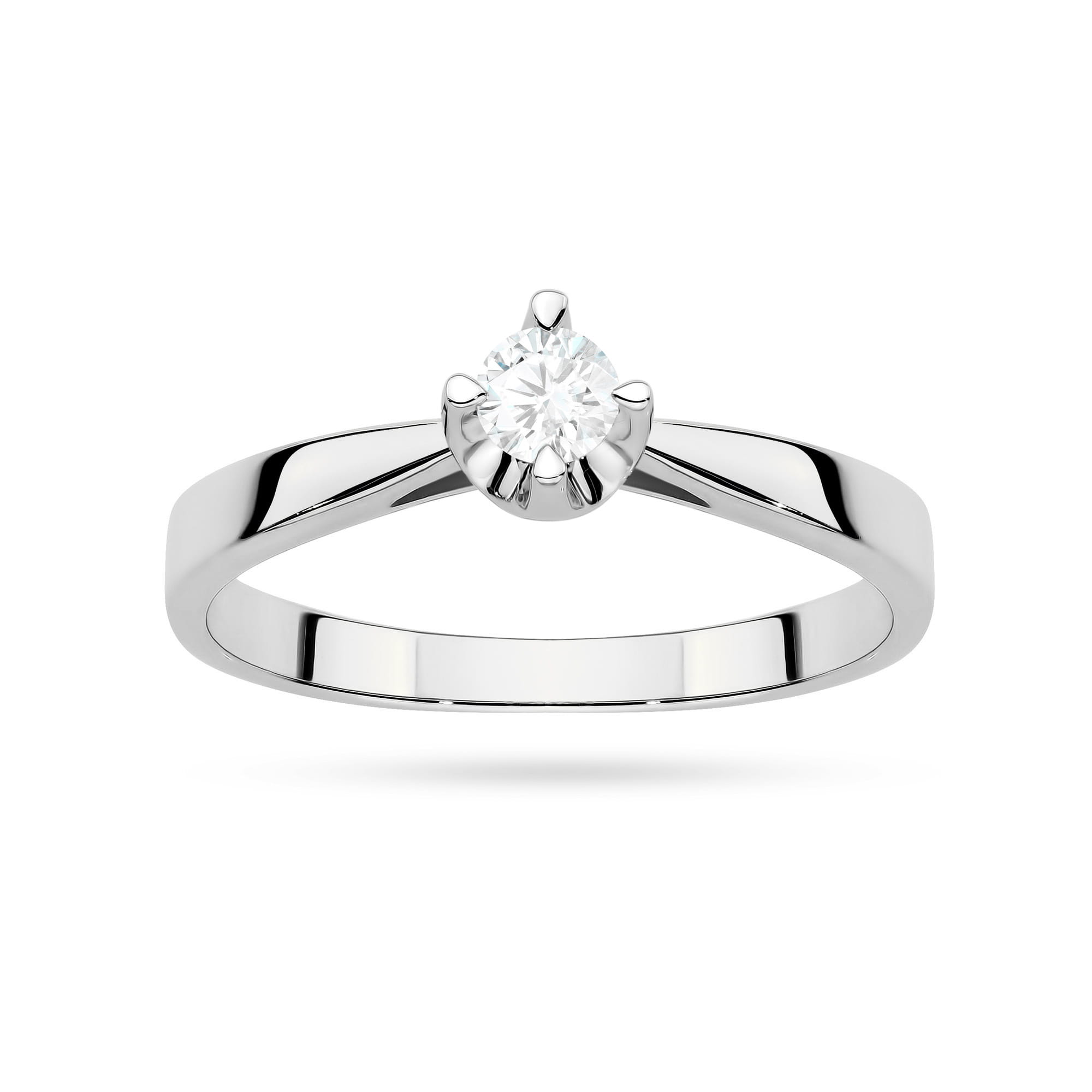 Inel Aur 9K cu Diamant de Laborator 0.20 ct