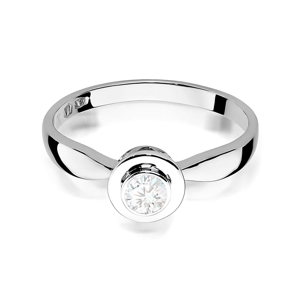 Inel Aur 9K cu Diamant Natural 0.30 ct