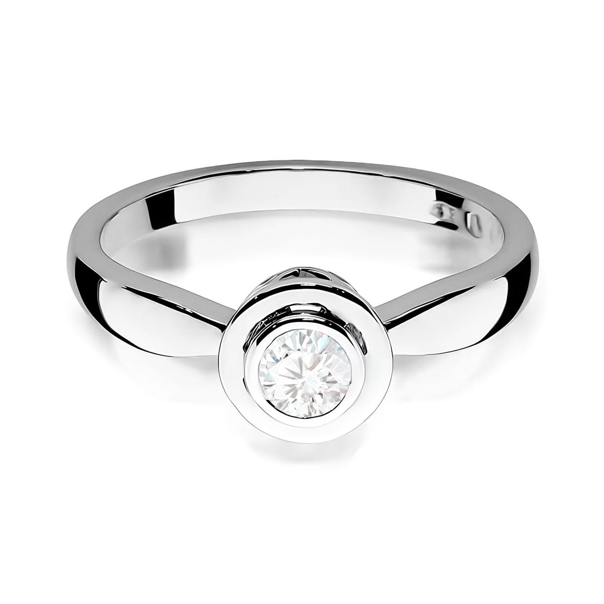 Inel Aur 9K cu Diamant de Laborator 0.30 ct