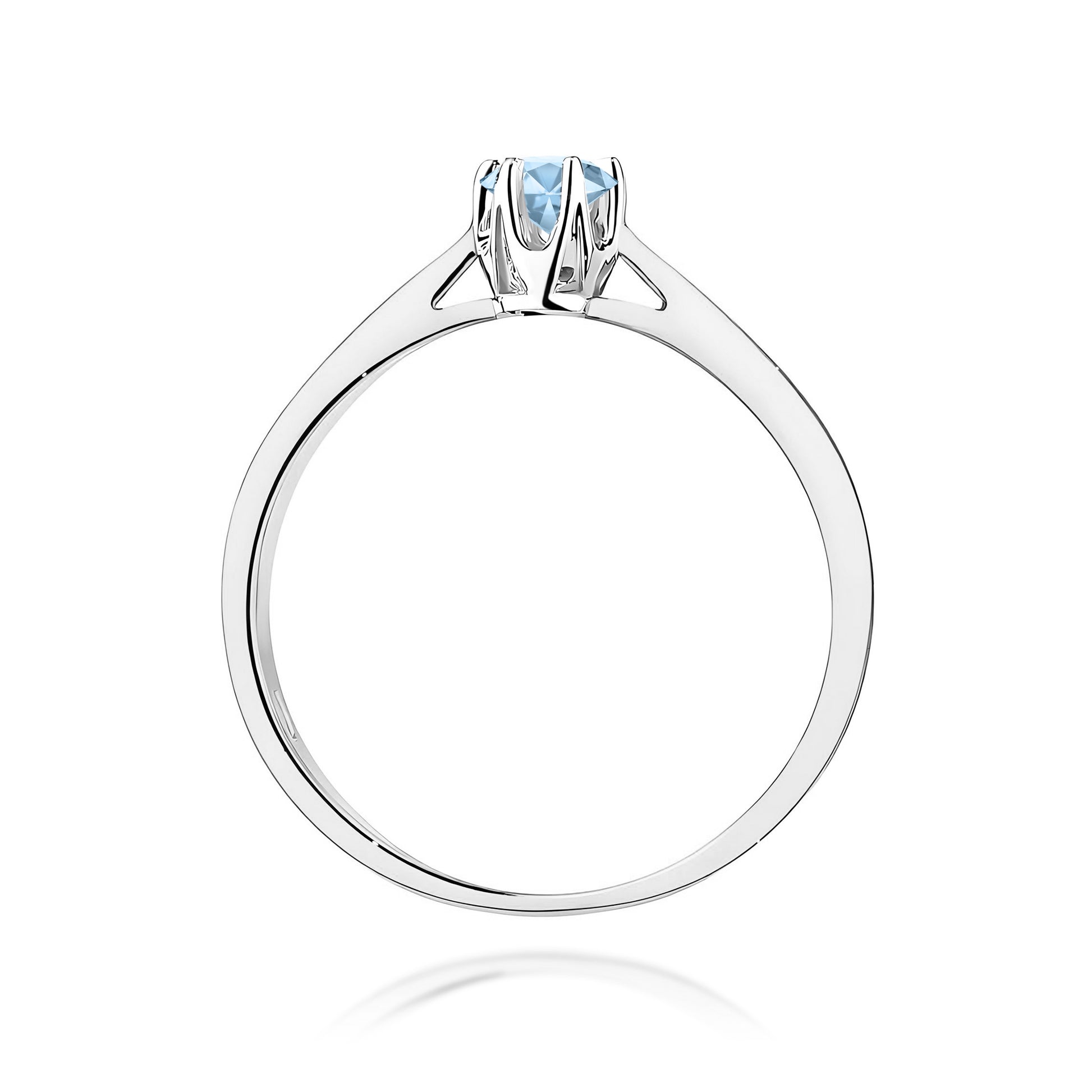 Inel Aur 14K cu Diamant de Laborator 0.12 ct