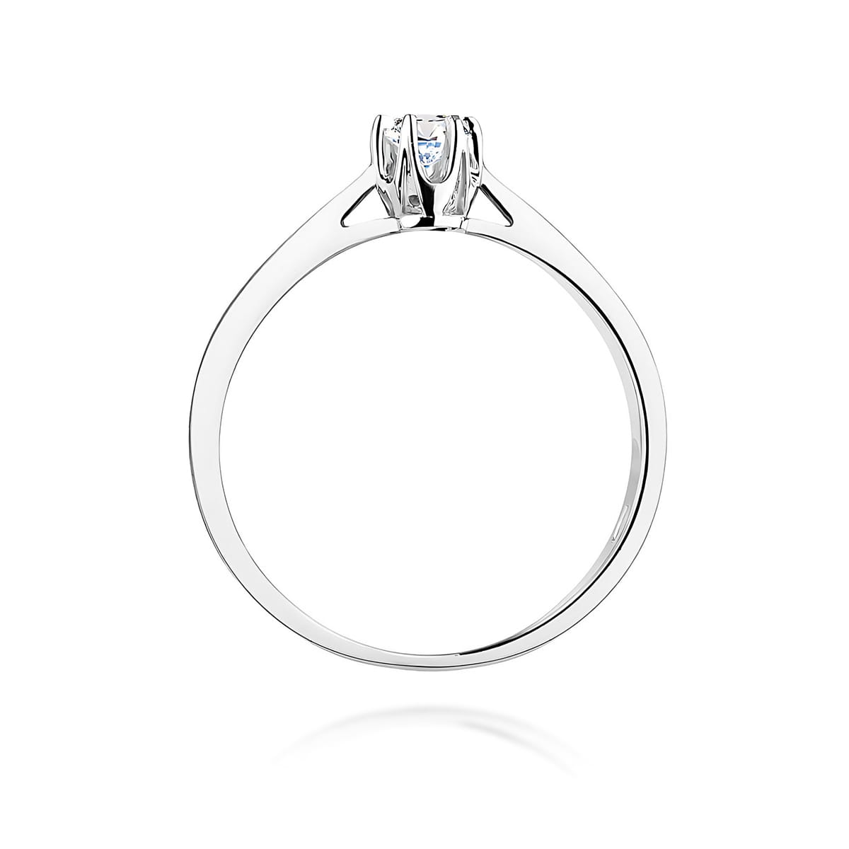 Inel Aur 9K cu Diamant de Laborator 0.09 ct